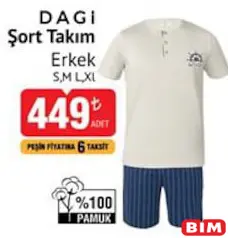 DAGİ ŞORT TAKIM ERKEK